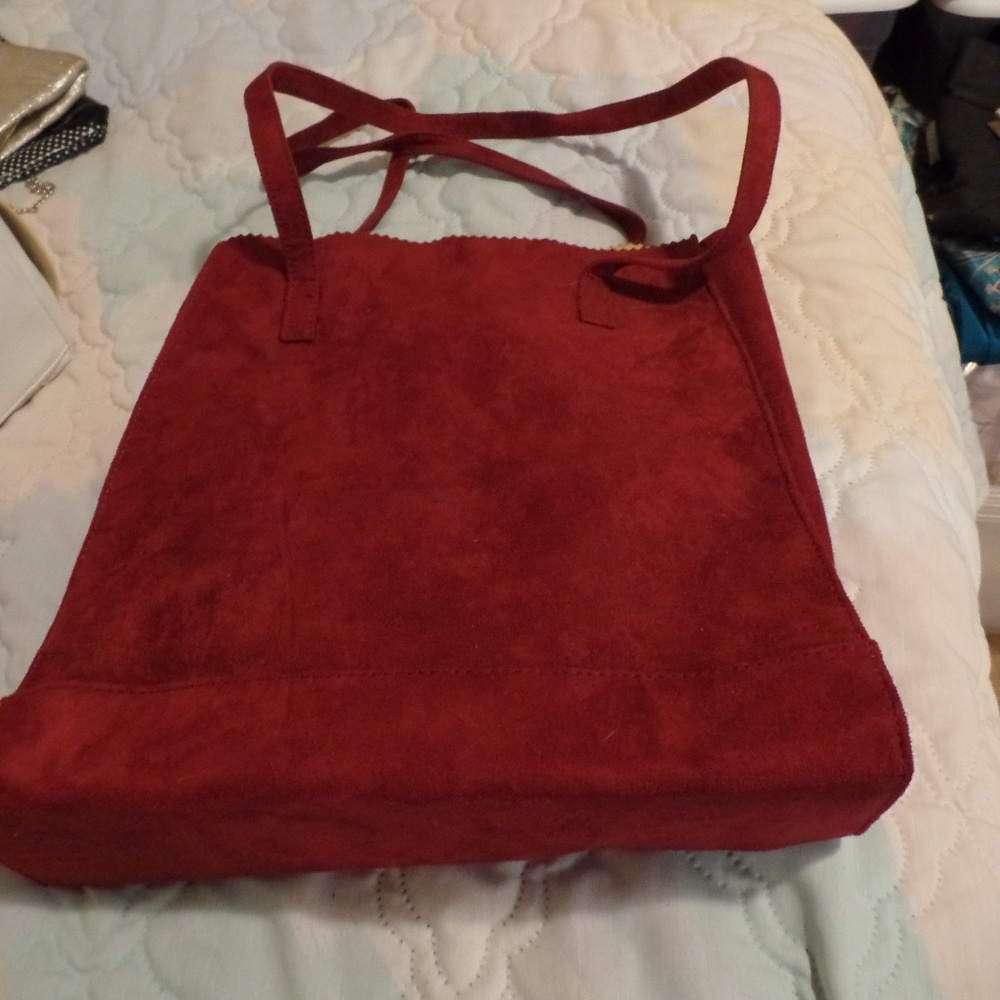 Suede Shoulder TOTE